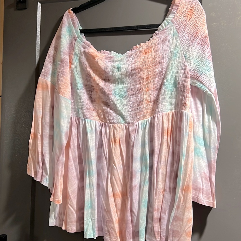 NWOT Torrid Babydoll Top, Size 3
